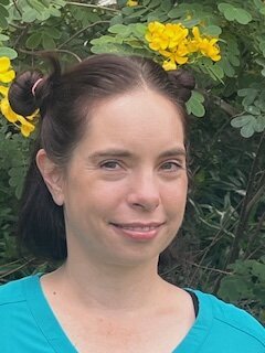 Jolene Whyte, Enrolled Nurse, in teal scrubs